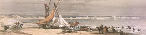 City of Tyre/Sour - As It Appeared on Year 1750.